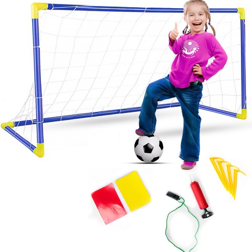 Kids football goal post - football, indoor